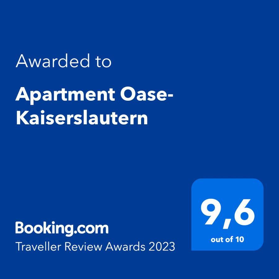 Apartment Oase- Kaiserslautern Exteriör bild
